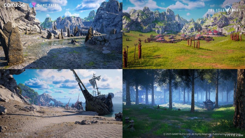 韩国虚幻5 MMORPG新作《星光》放出八大场景截图(图2)