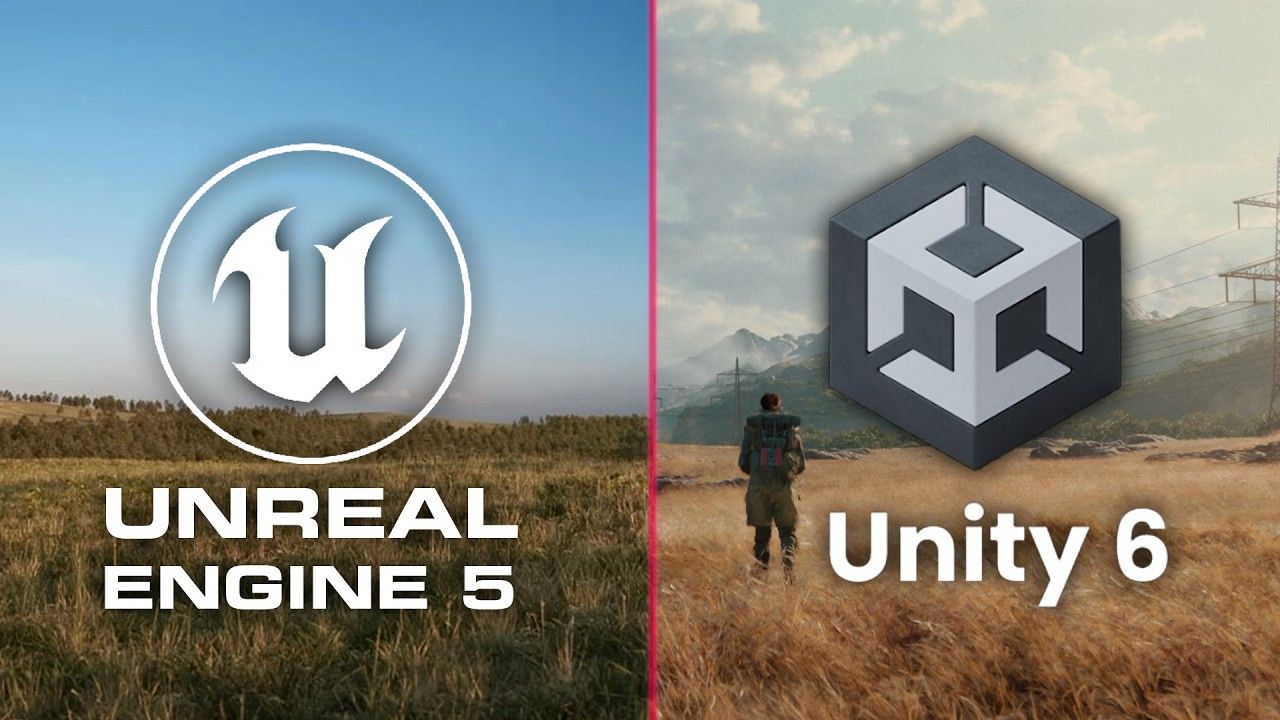 Unity VS UE虚幻引擎游戏开发新手小白应该怎么选？