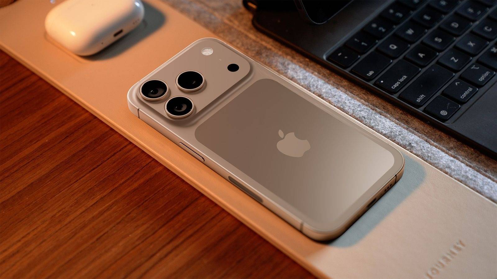 iPhone 17 Pro爆料：升级8倍光学变焦相机控制键亮相影像系统大飞跃(图1)