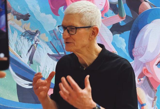 来自中国的年度 iPhone 游戏大奖Tim Cook 拜访《剑与远征》开发商(图6)