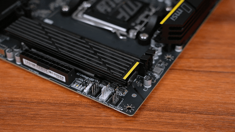 双内存槽设计专为超频而生微星B850MPOWER超频主板使用体验(图4)