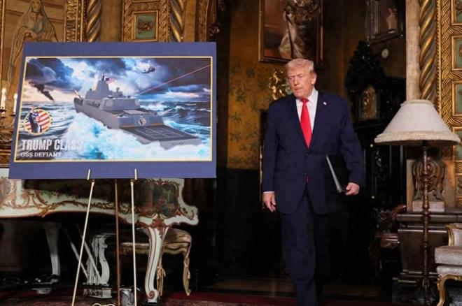 中国拒绝邀请美国碰一鼻子灰川普通告全球：美战舰改姓特朗普(图1)