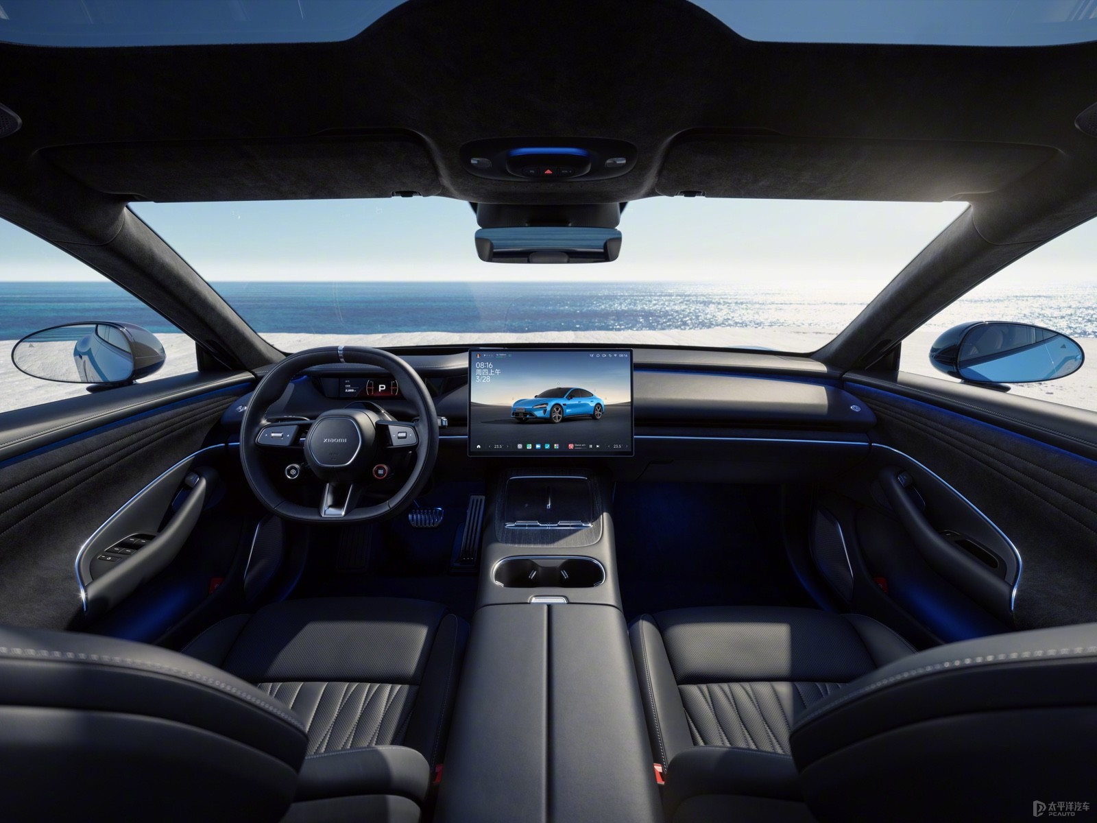 预计春节前可到店 新一代小米SU7实车即将亮相(图5)