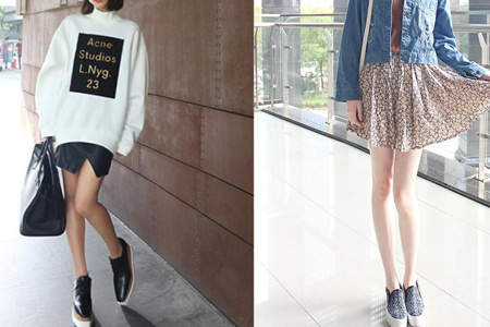 【图】揭秘松糕鞋搭配什么衣服好看简单穿搭走在时尚前沿(图1)